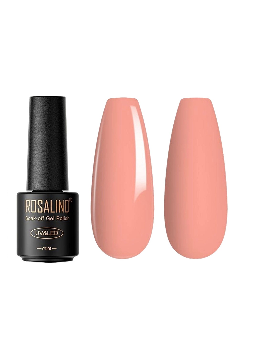 

ROSALIND Soak-Off Long Wearing UV LED Gel Nail Polish - 7 ml - C004, Peach