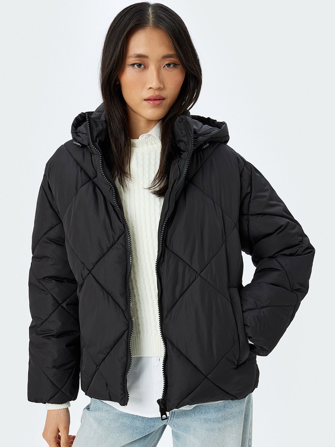 

Koton Women Padded Jacket, Black