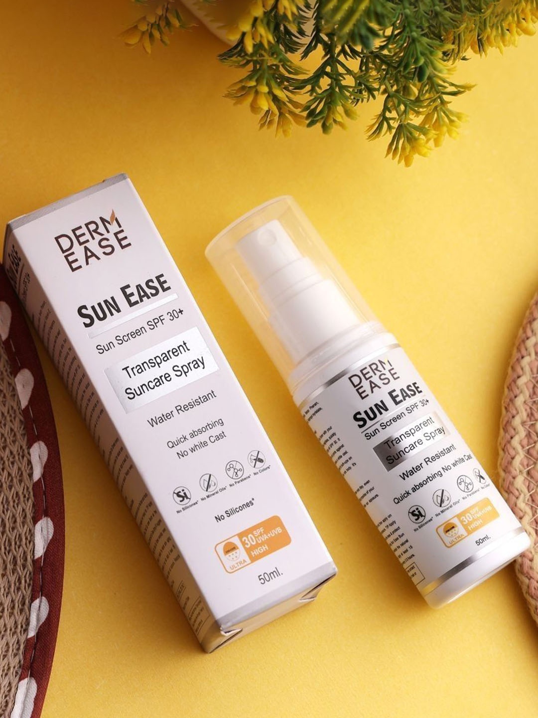 

DERMEASE Sun Ease Sunscreen SPF30 - 50 ml, White