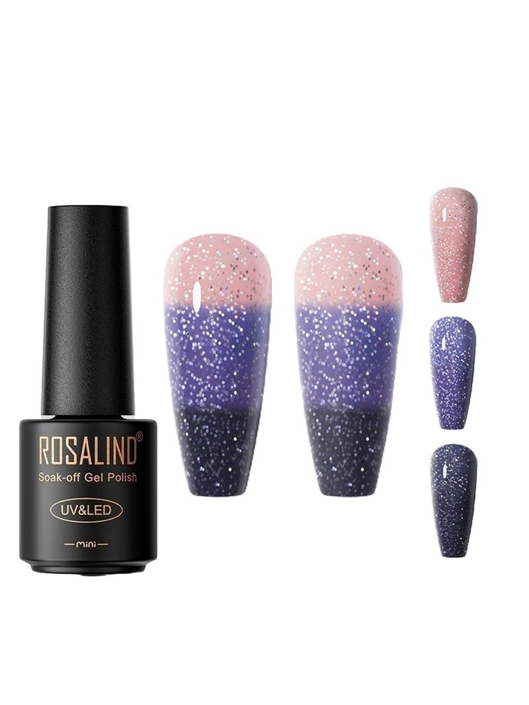 

ROSALIND Soak-Off Long Wearing UV LED Gel Polish - 7 ml - C511, Blue