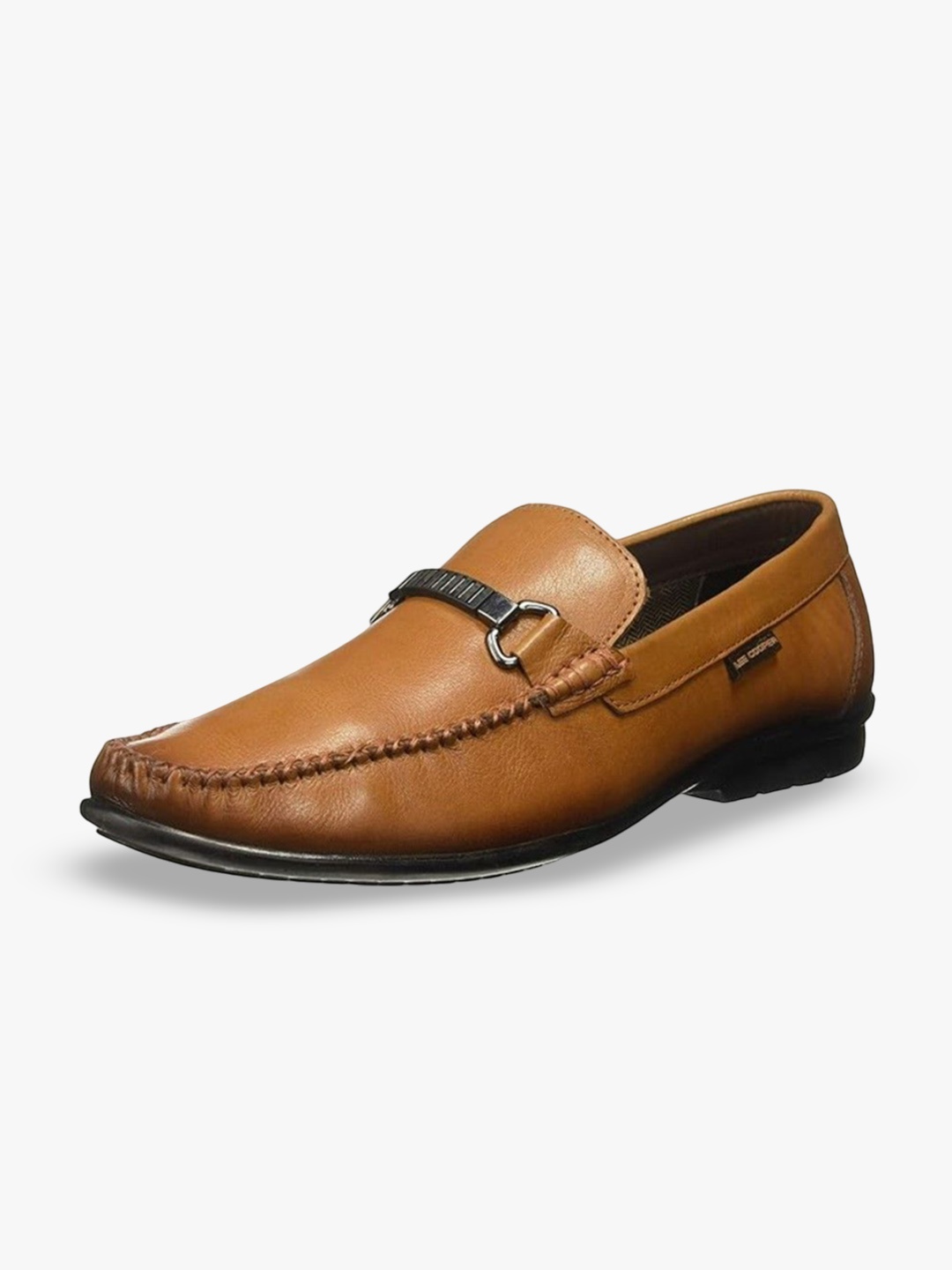 

Lee Cooper Men Leather Formal Loafers, Tan