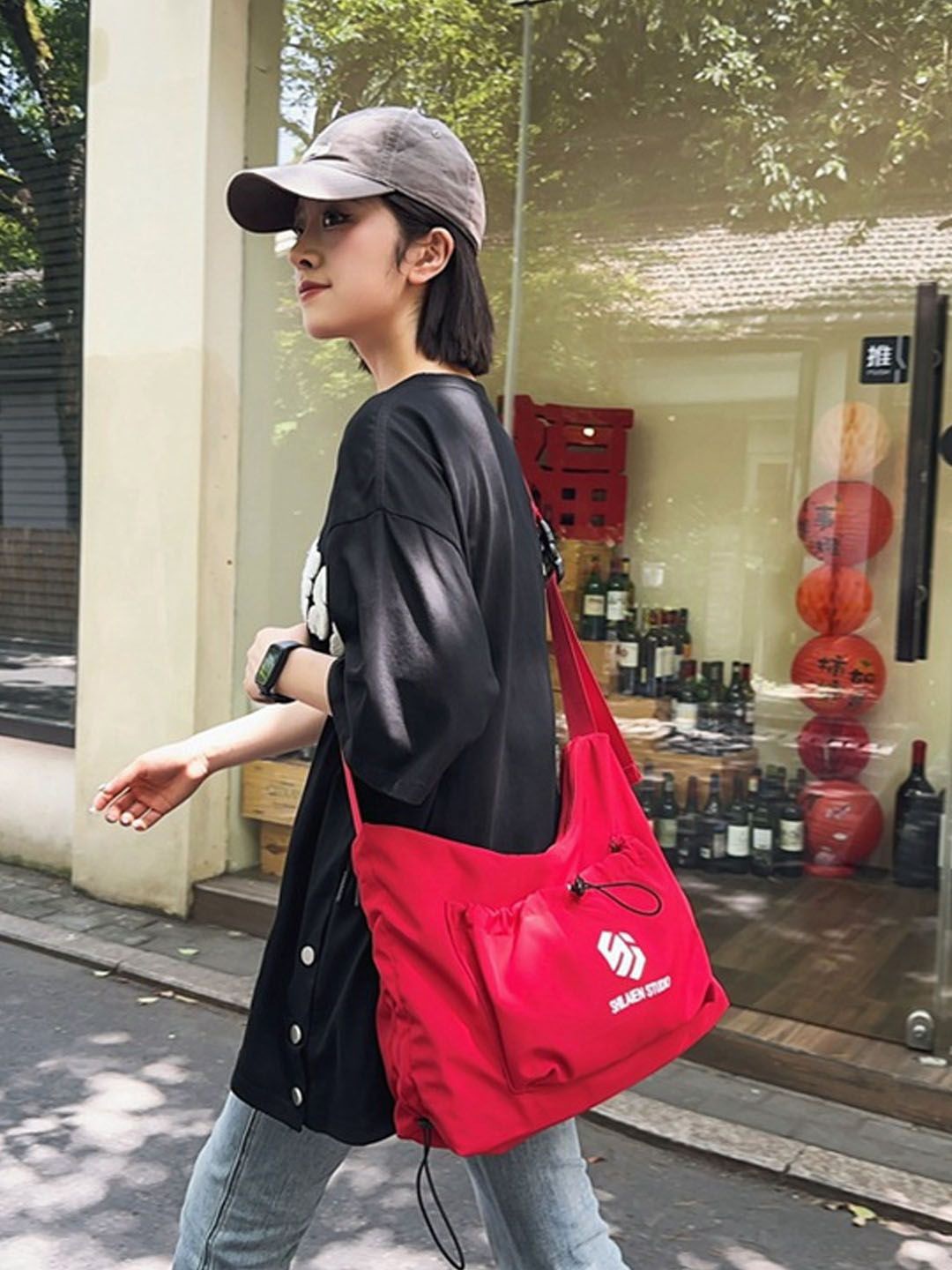 

StyleCast Red Crossbody Backpack