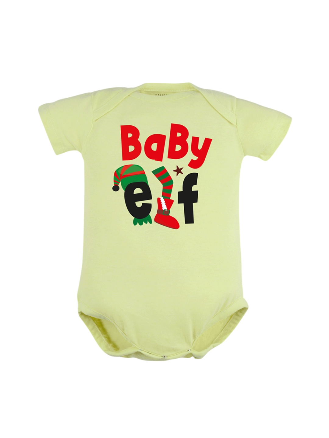 

FFLIRTYGO Infants Printed Cotton Bodysuit, Green
