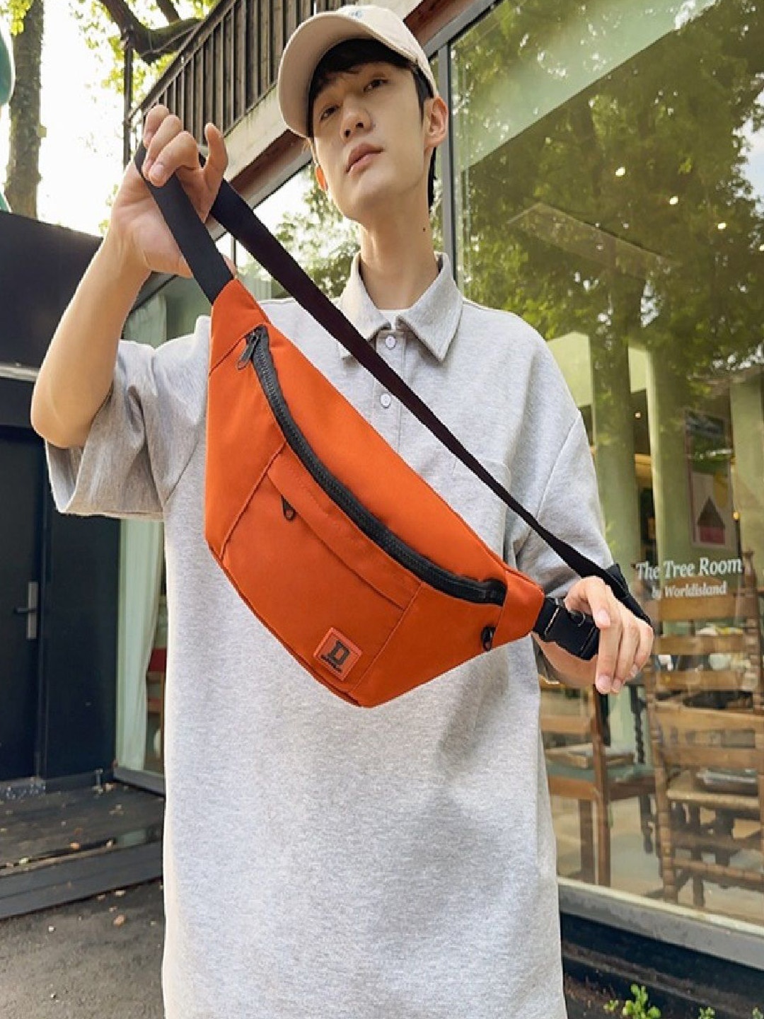 

StyleCast Checked Fanny Pack, Na