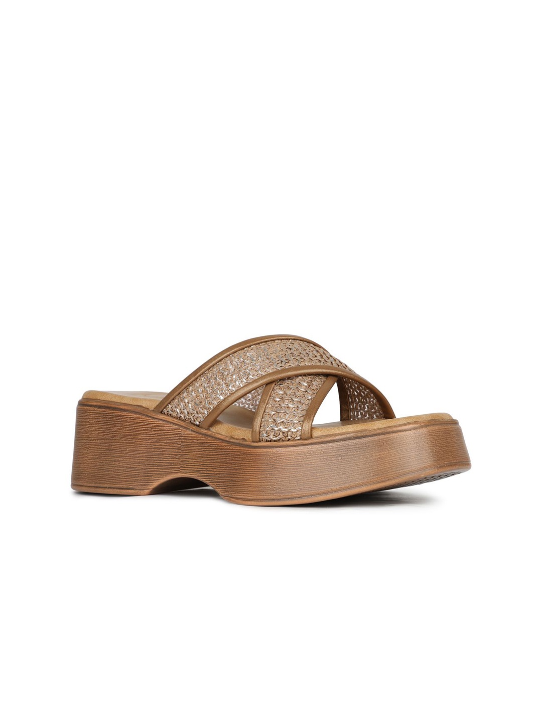 

Inc 5 Women Embellished Wedge Heels Sandals, Gold