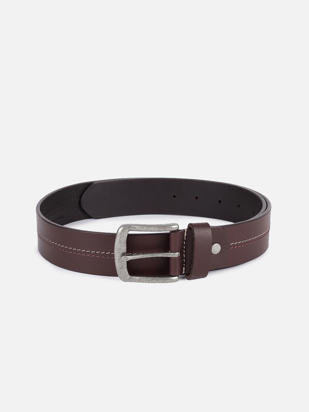 

Van Heusen Men Leather Belt, Coffee brown