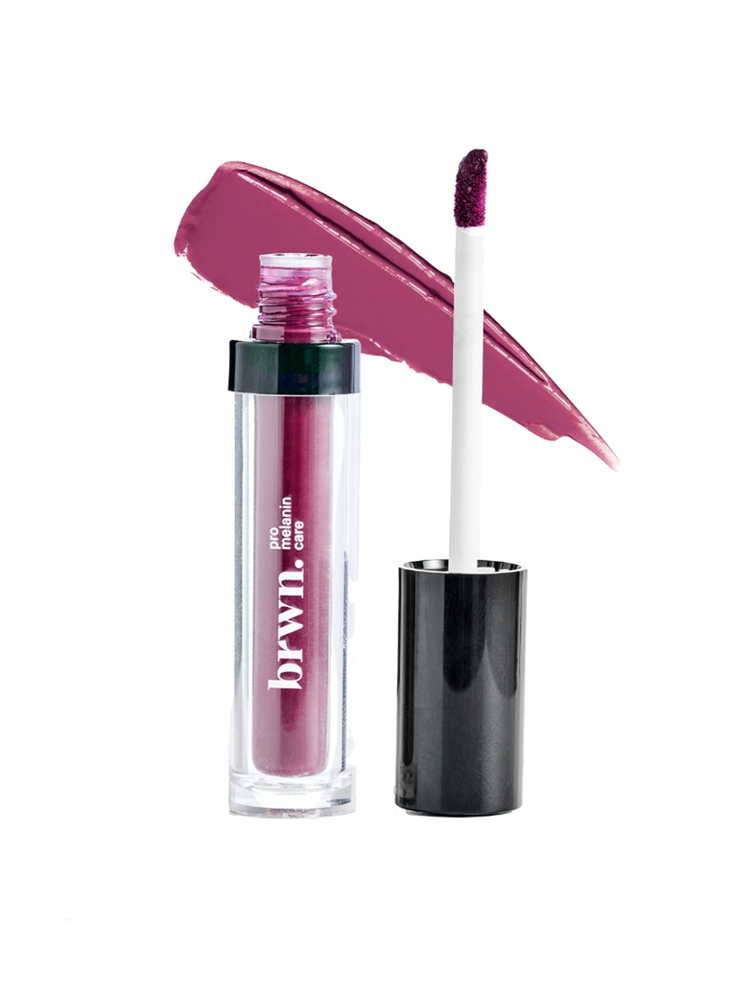 

brwn. pro melanin care Matte Melt Long Lasting Liquid Lipstick - 4.5ml - Pink-o-Plum