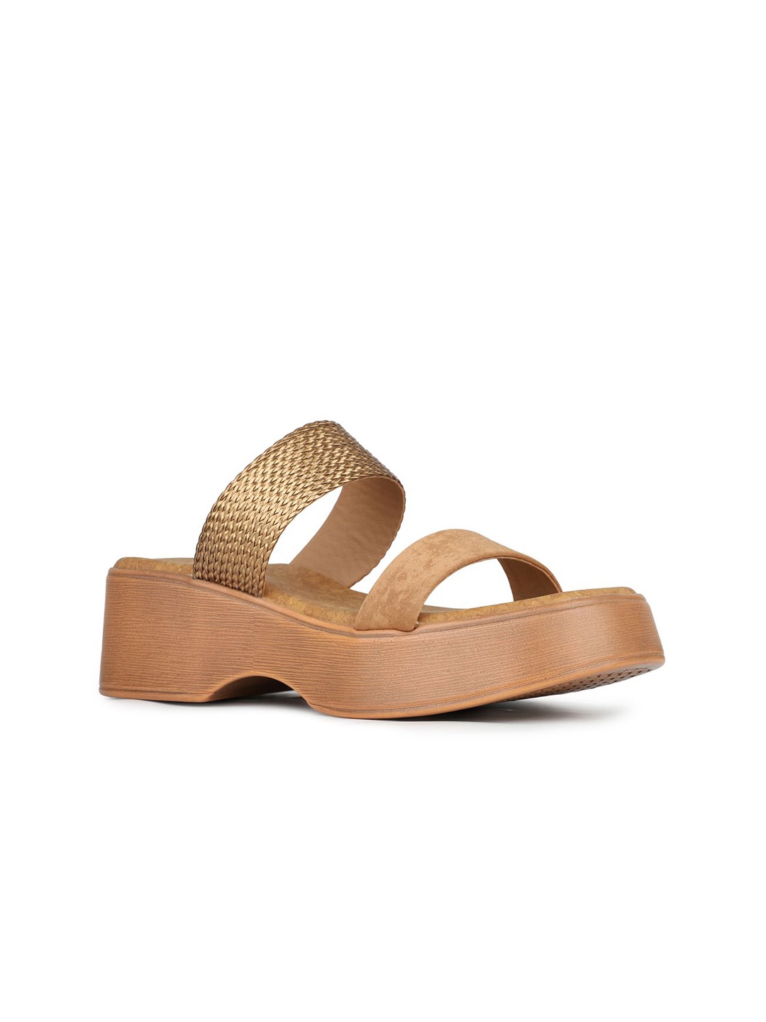 

Inc 5 Women Open Toe Platform Sandals, Gold