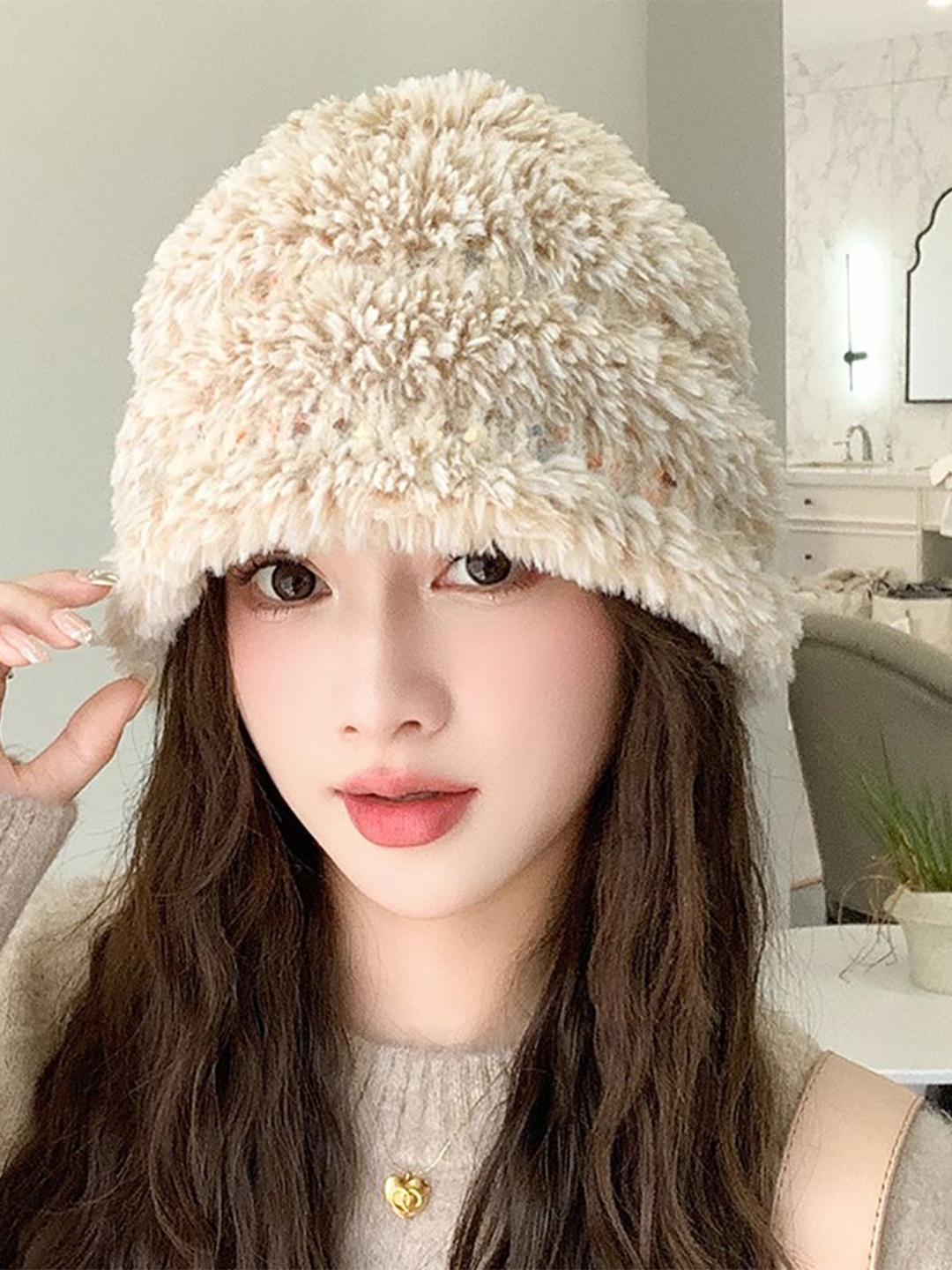 

StyleCast x Revolte Women Beanie, Off white