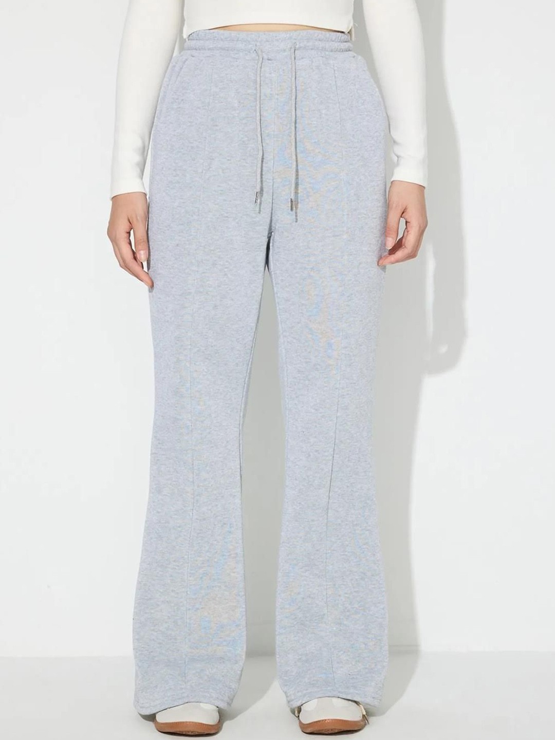 

Kotty Women Mid-Rise Regular Fit Track Pants, Grey