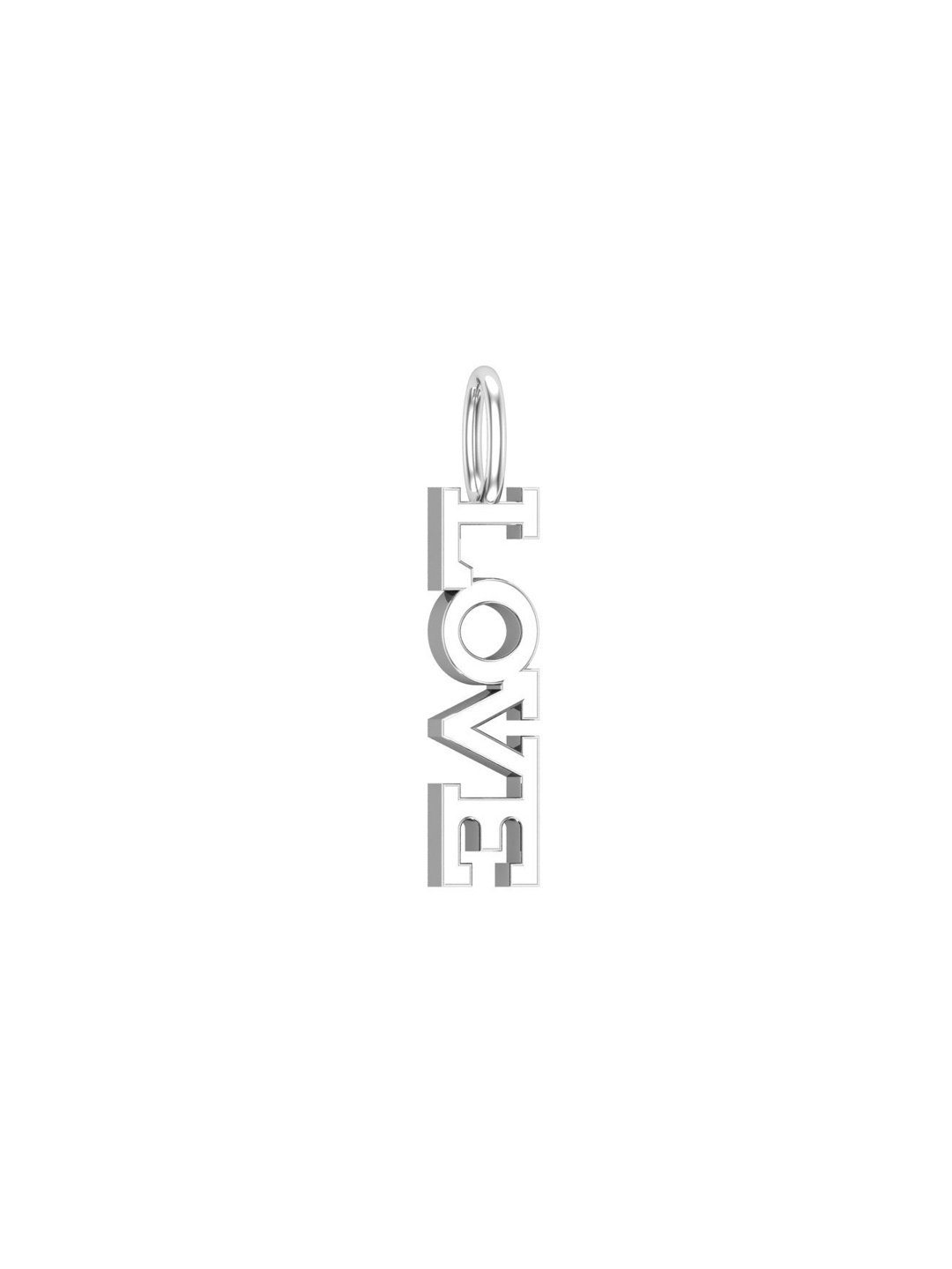 

Raf the label Rhodium-Plated Contemporary Pendants, Silver