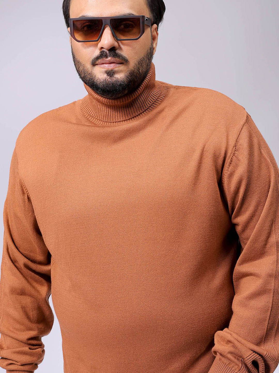 

Hardsoda by The Indian Garage Co Men Long Sleeves Pullover, Brown