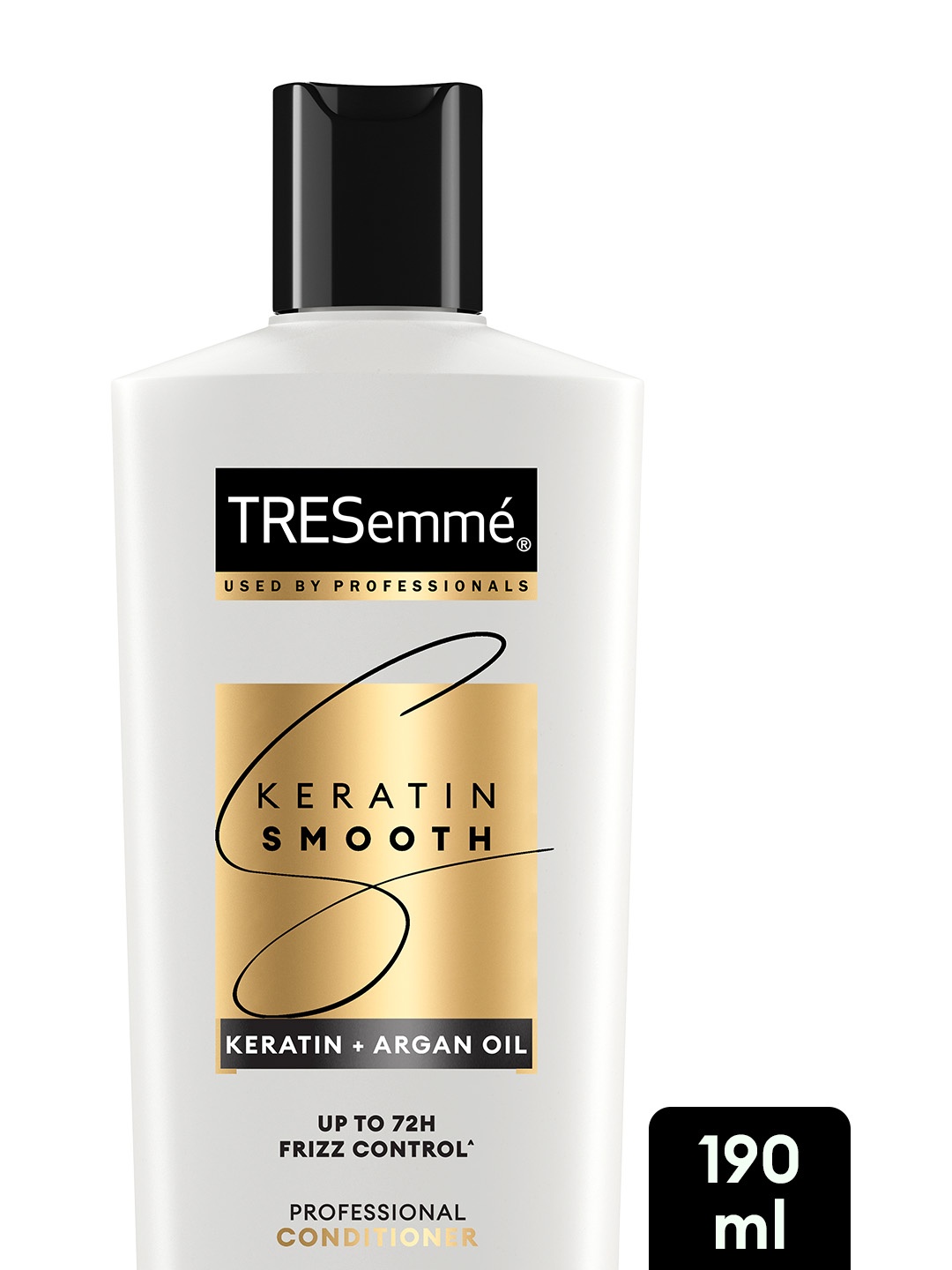 

TRESemme Keratin Smooth Conditioner with Keratin & Argan Oil for Straight Hair 190 ml, White