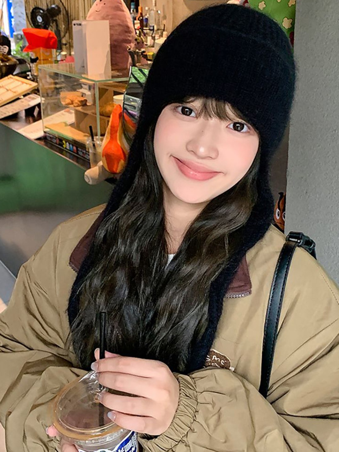 

StyleCast x Revolte Women Beanie Caps, Black