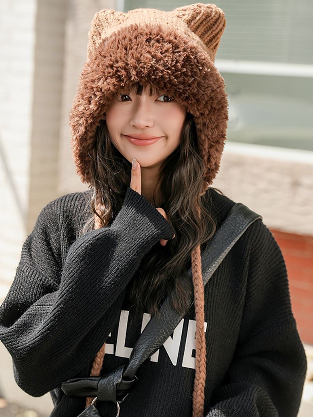 

StyleCast x Revolte Women Solid Beanie, Brown