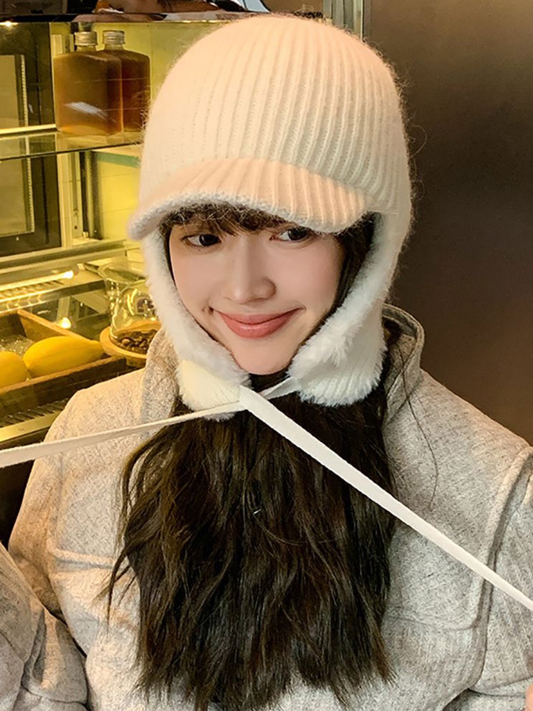 

StyleCast x Revolte Women Acrylic Beanie, White