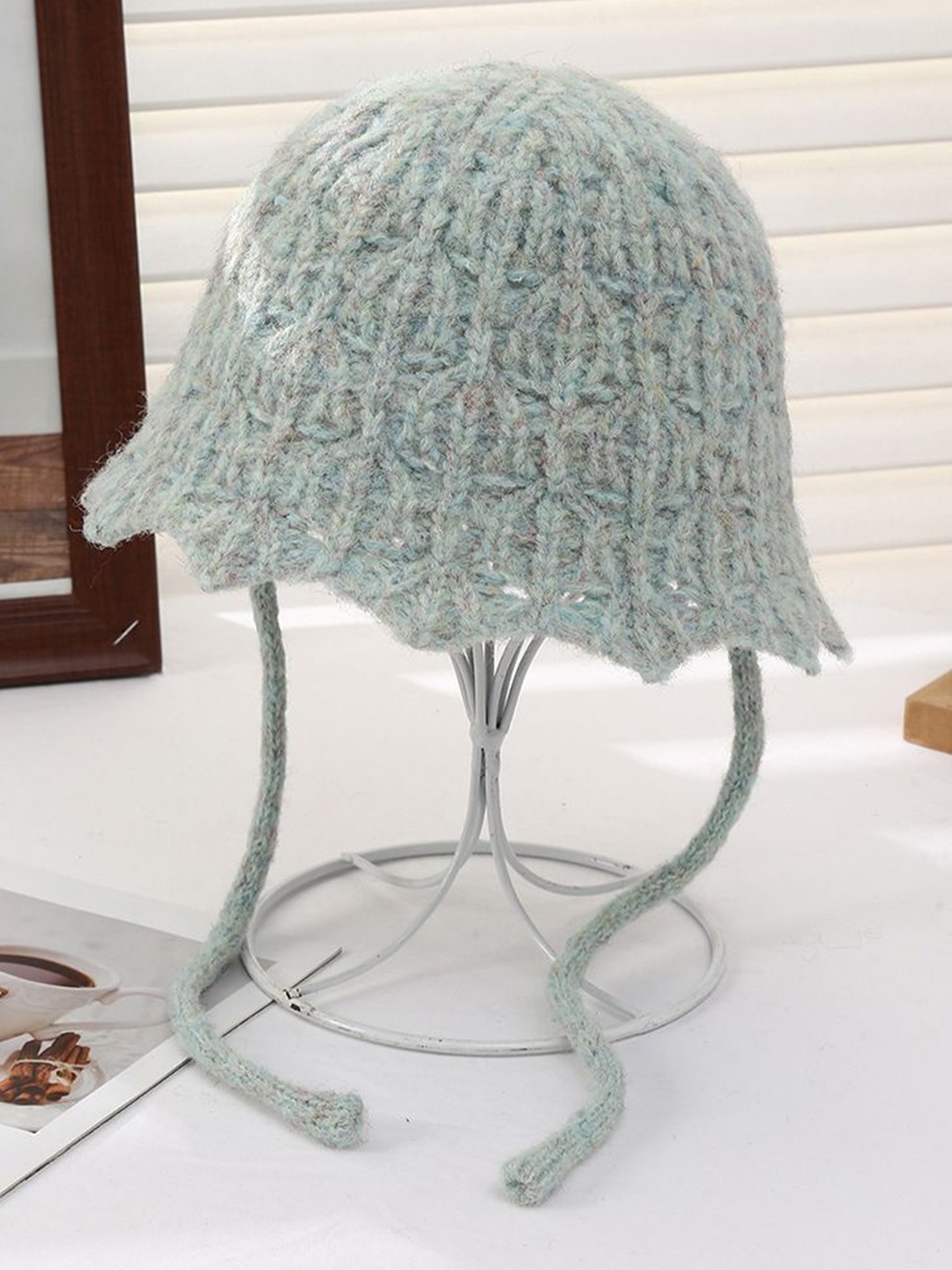 

StyleCast x Revolte Women Self Design Beanie, Teal