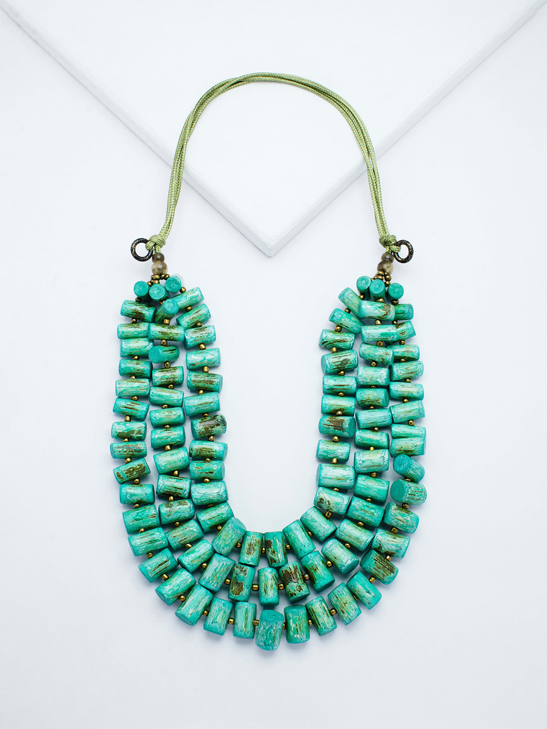 

Rhea Necklace, Green