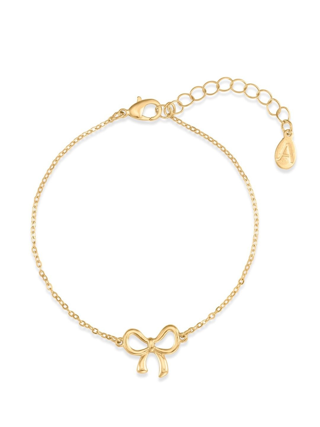 

Accessorize Women Handcrafted Link Bracelet, Gold