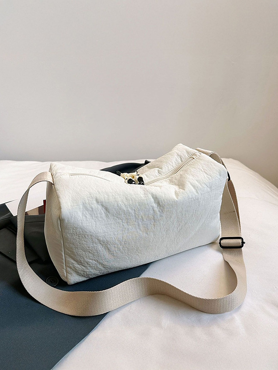 

StyleCast White Structured Casual Side Bag