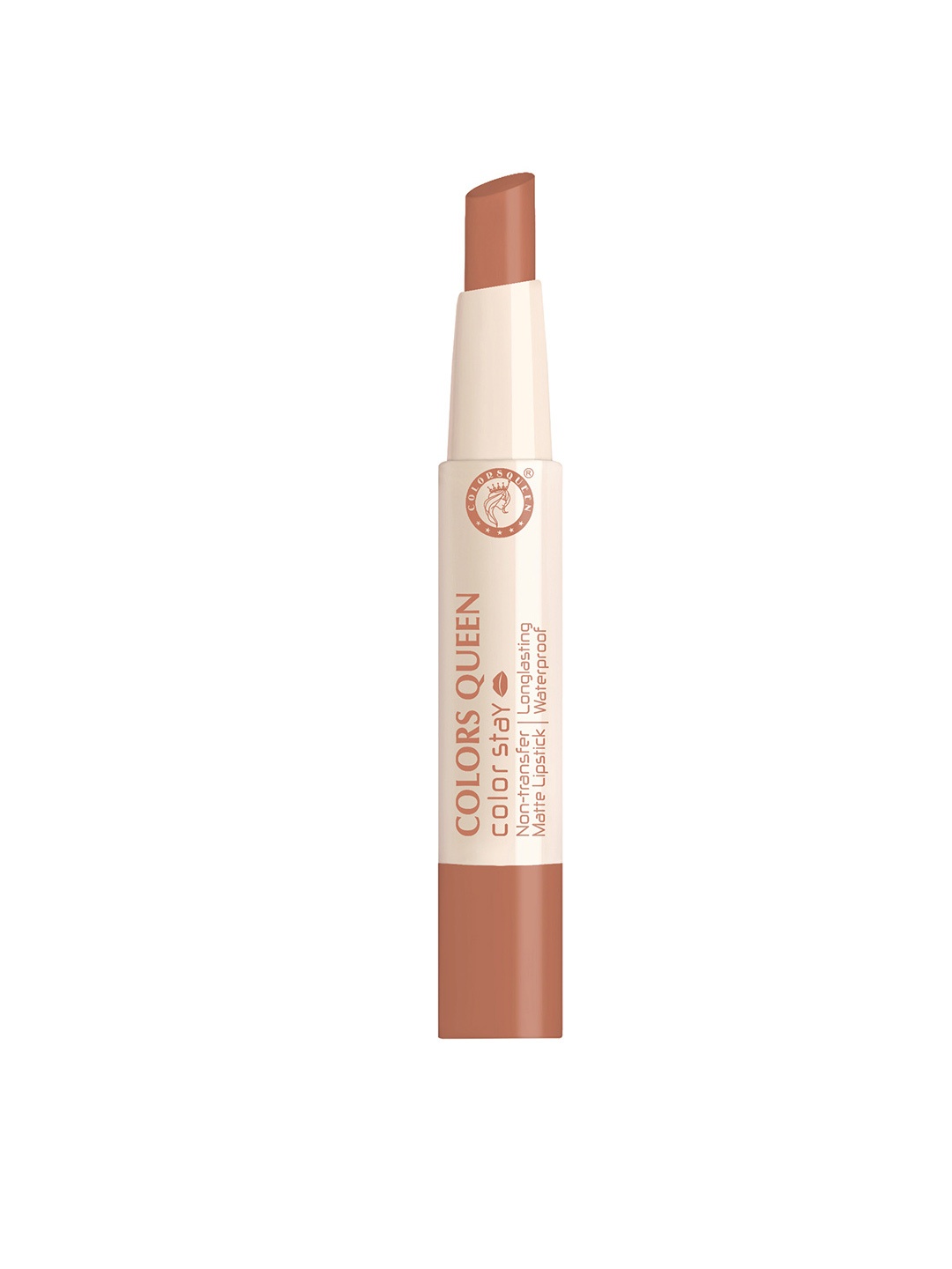 

Colors Queen Color Stay Non-Transfer Waterproof Matte Lipstick - Nude 18, Brown