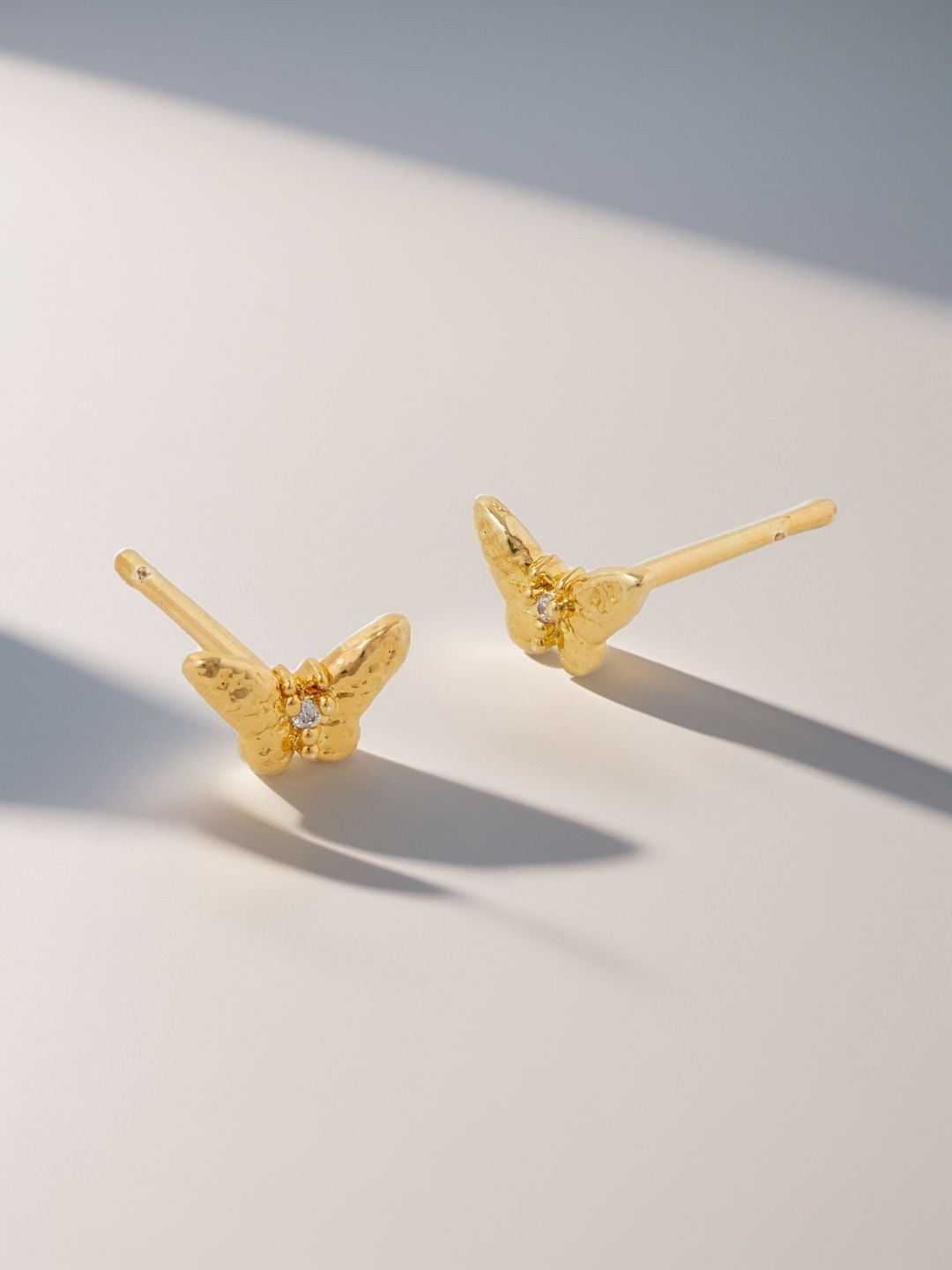 

Accessorize Contemporary Studs Earrings, Gold