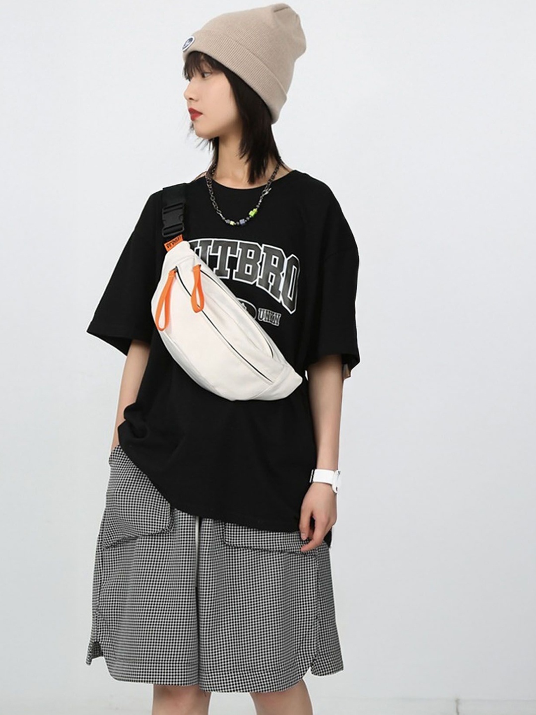 

StyleCast Checked Fanny Pack, Na