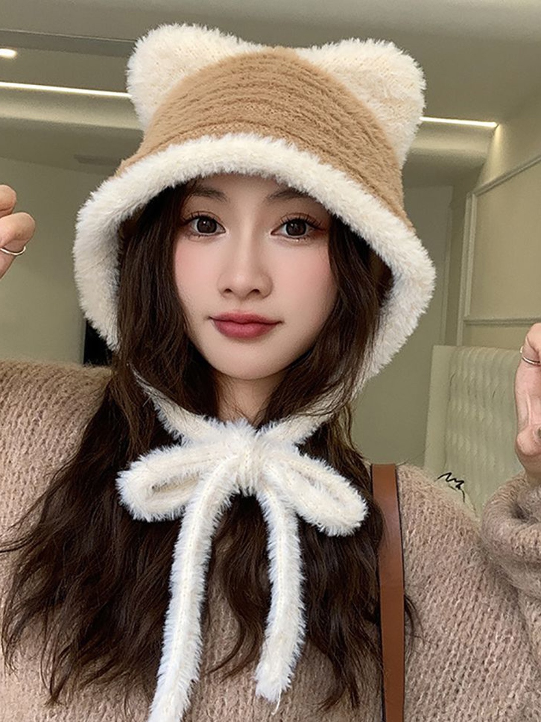 

StyleCast x Revolte Women Beanie, Khaki