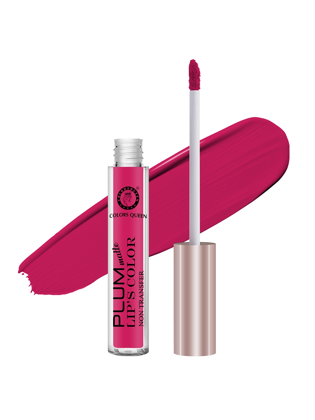 

Colors Queen Plum Matte Non-Transfer Waterproof Liquid Lipstick 7g - Fuchsia 01