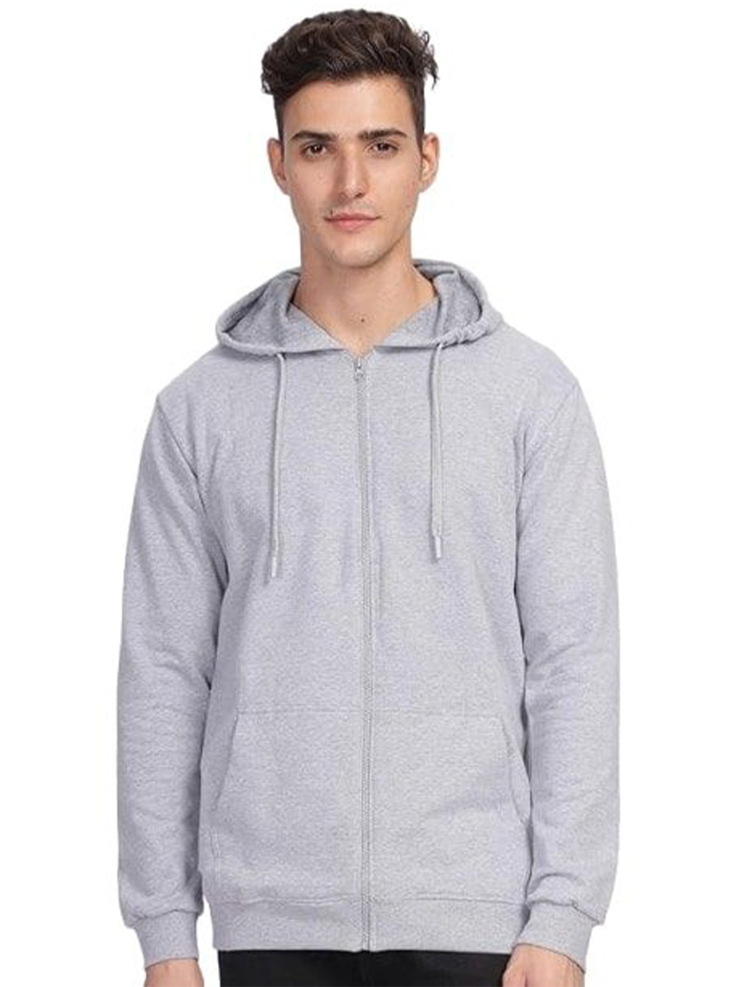 

GAINELL Men Hooded Sweatshirt, Grey