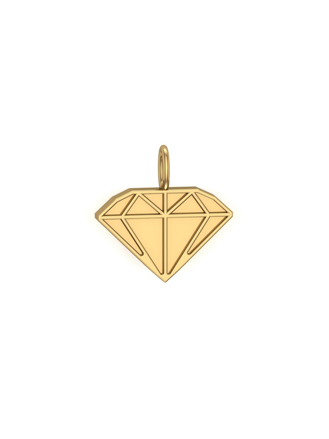 

Raf the label Rhodium-Plated Contemporary Pendants, Gold