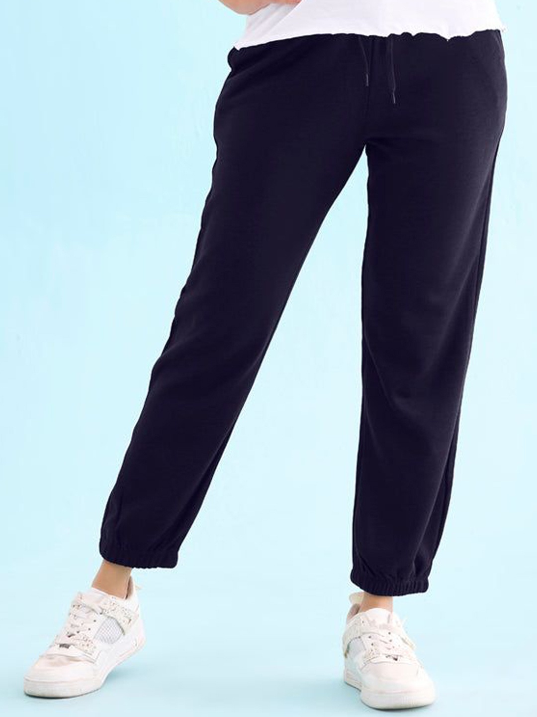 

Go Colors Women Relaxed Fit Track Pants, Navy blue