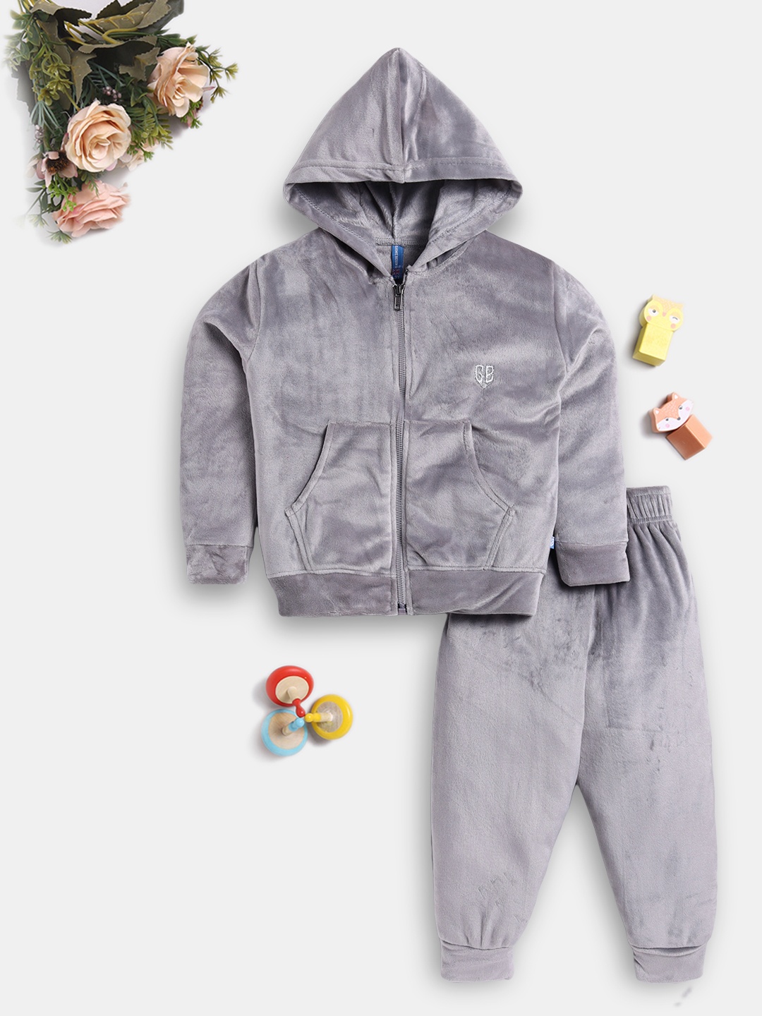 

Here&Now X Game Begins Boys Sweatshirt With Joggers, Grey