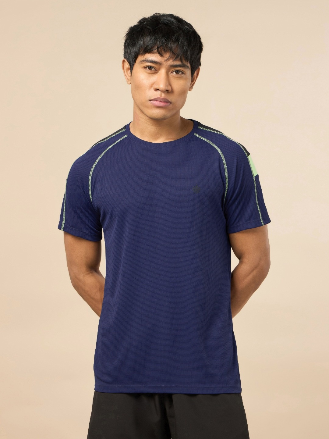 

CULT All Format Moisture Wicking High Performance T-shirt, Navy blue