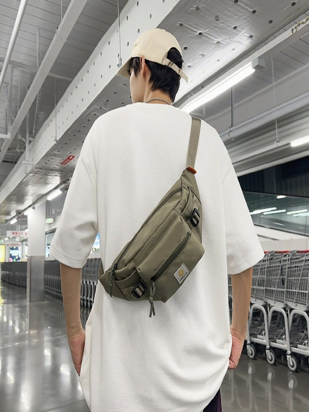 

StyleCast Checked Fanny Pack, Na