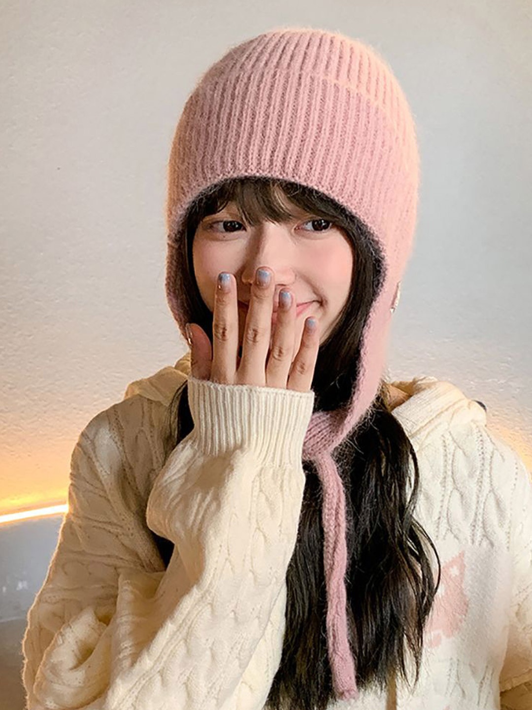 

StyleCast x Revolte Women Beanie, Pink