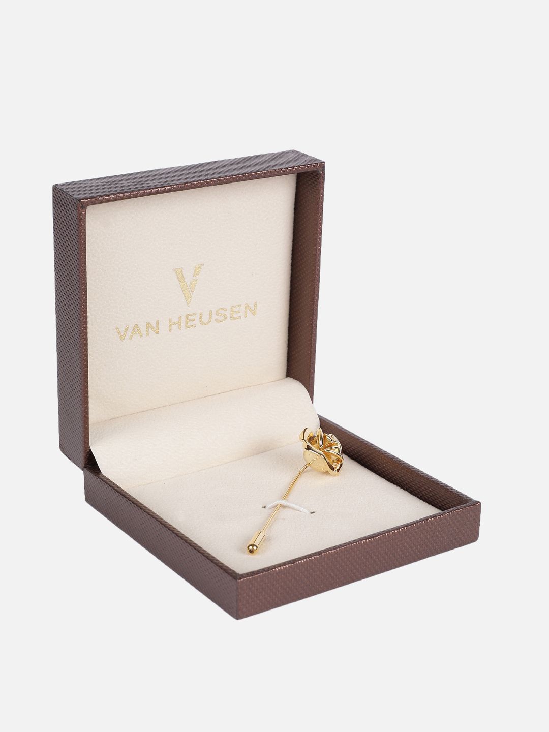 

Van Heusen Men Brooch, Gold