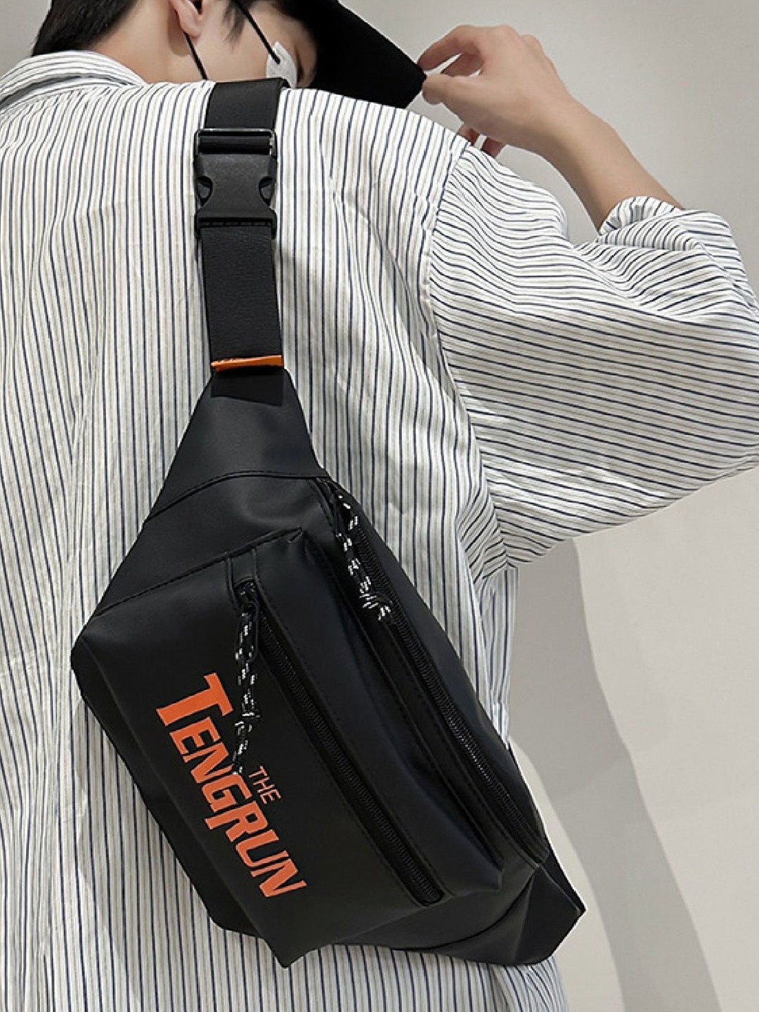 

StyleCast Checked Fanny Pack, Na