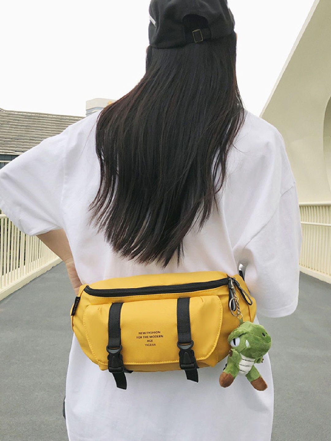 

StyleCast Yellow Stylish Cross Body Bag
