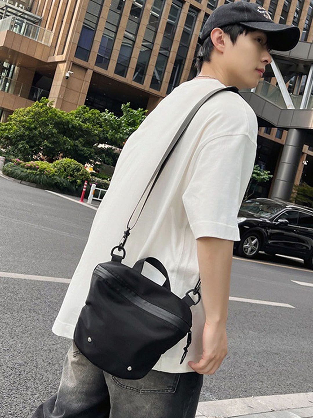 

StyleCast Checked Structured Handheld Bag with, Na