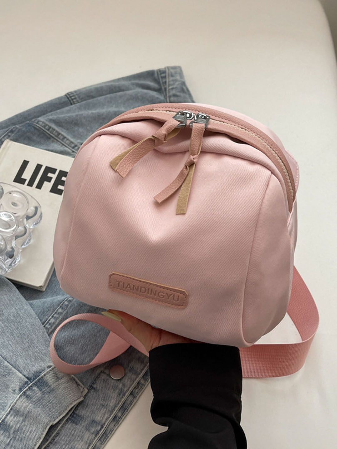 

StyleCast Pink Casual Stylish Crossbody Bag