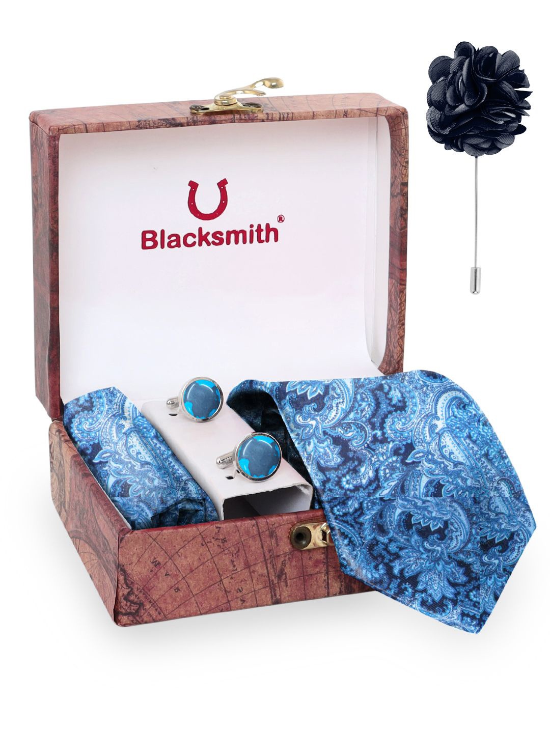 

Blacksmith Men Accessory Gift Set of, Blue