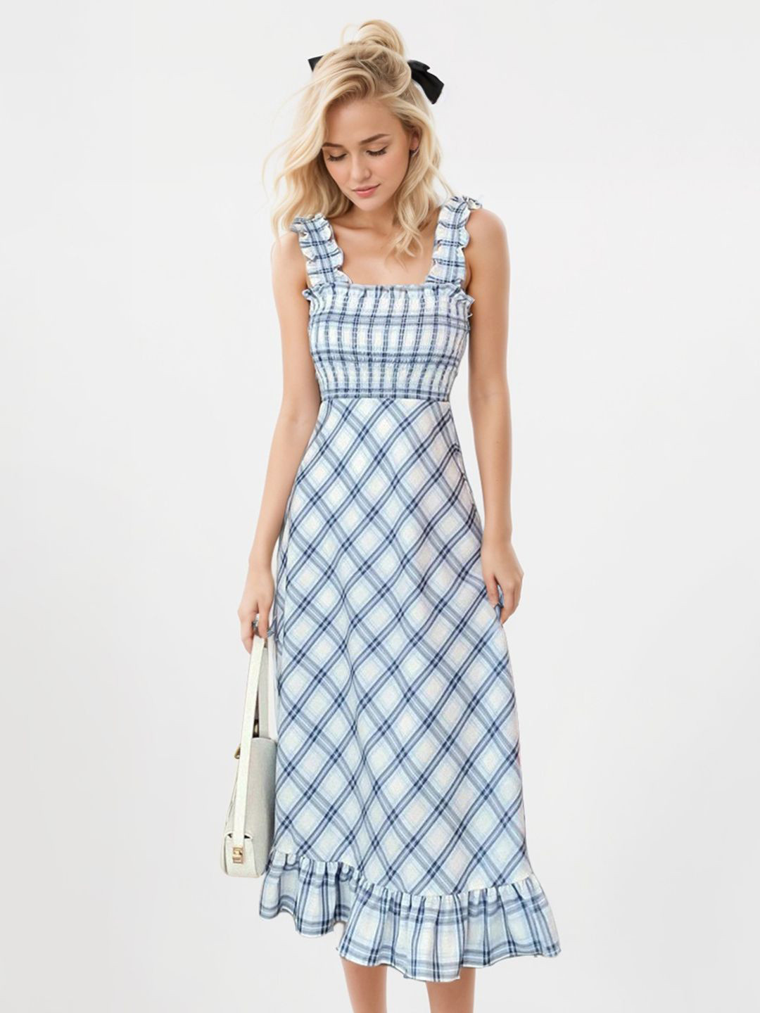 

StyleCast Women Fit & Flare Midi Dress, Blue
