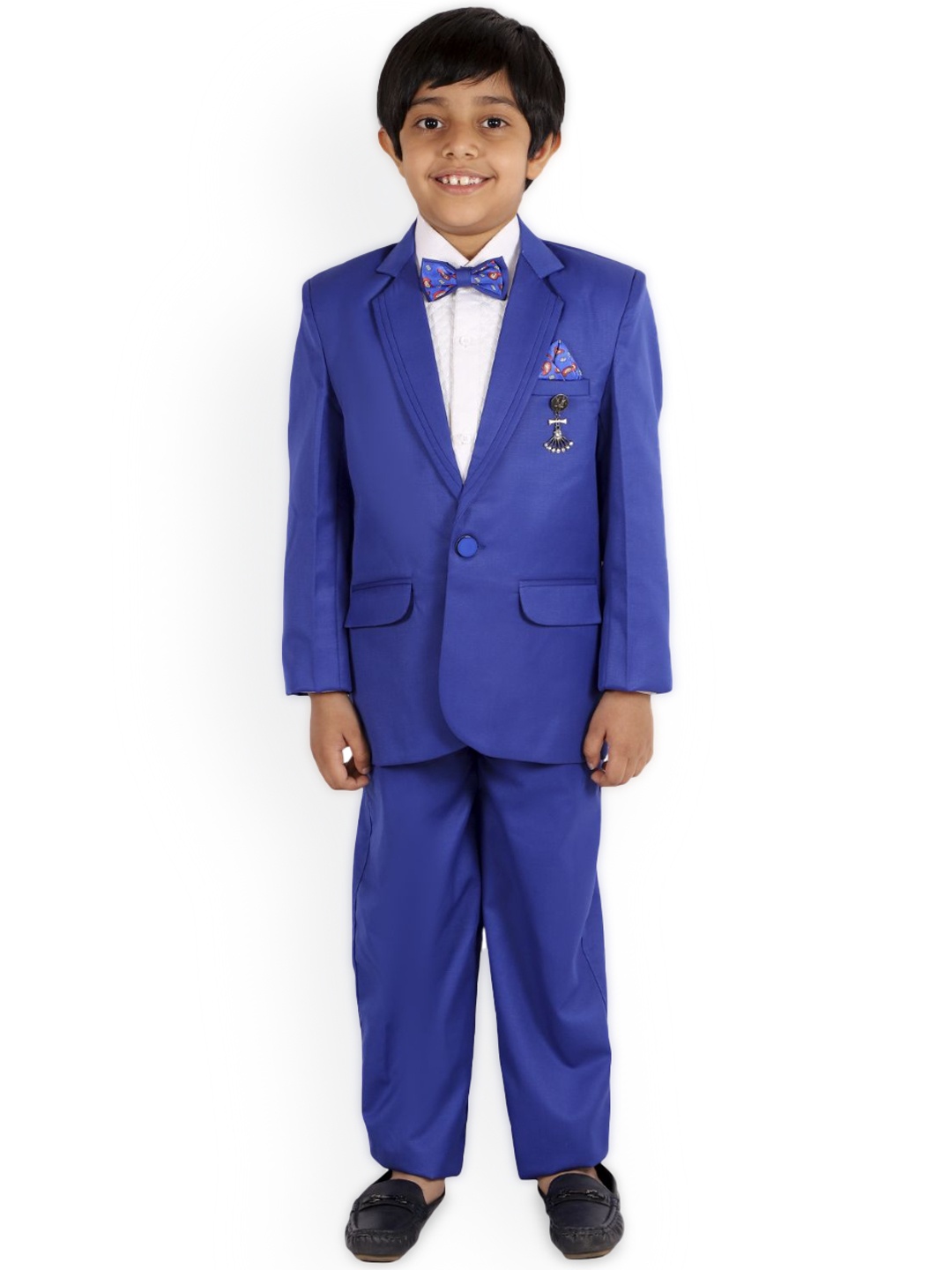 

BAESD Boys Single Breasted 3-Piece Suit, Blue