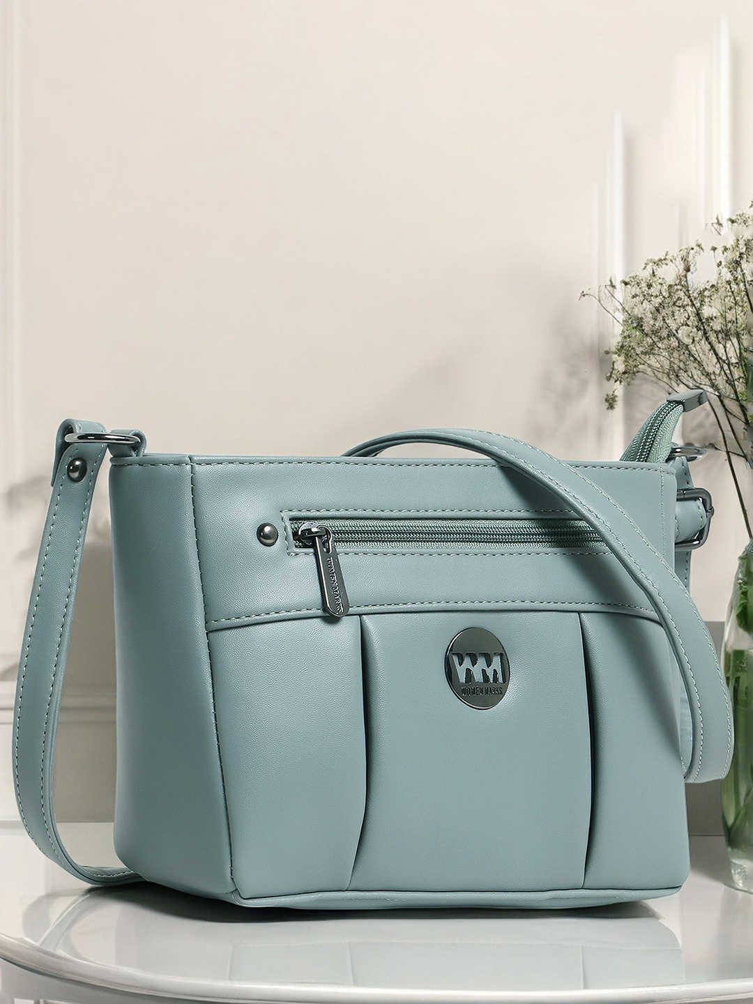 

WOMEN MARKS PU Sling Bag, Green