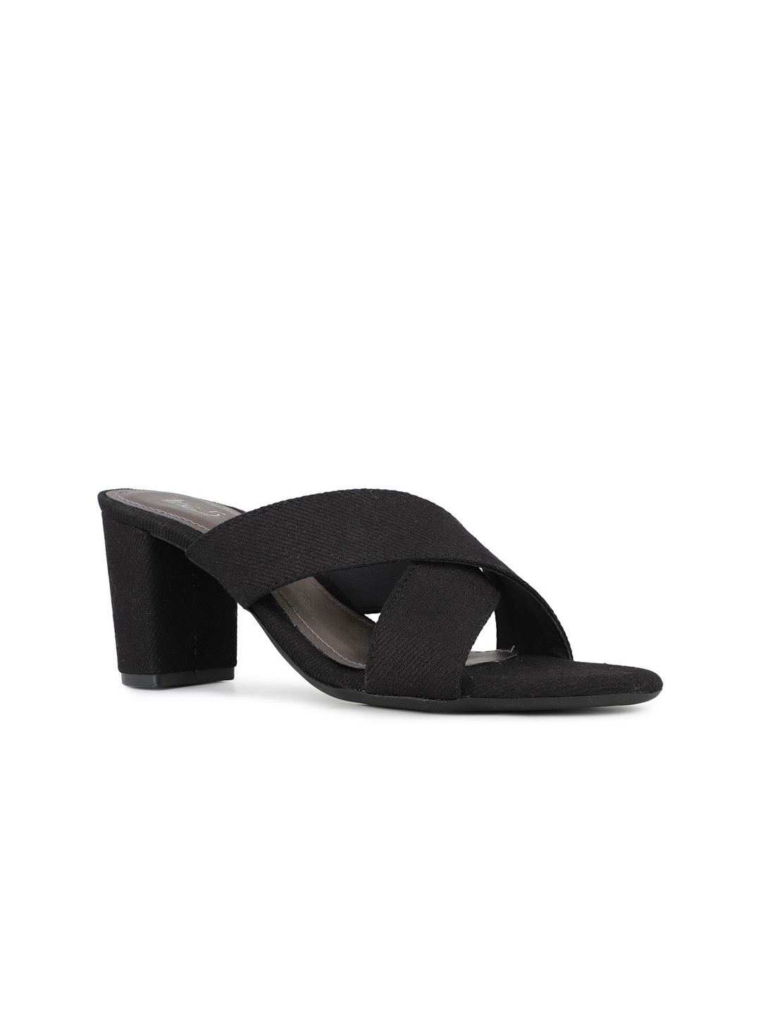 

Inc 5 Women Party Block Sandals, Black