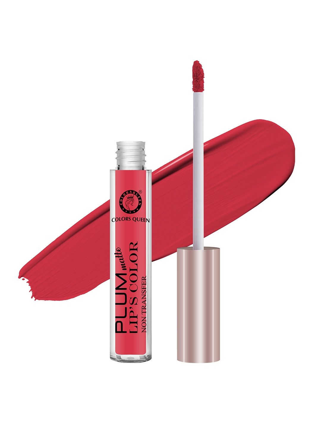 

Colors Queen Plum Matte Non-Transfer Waterproof Liquid Lipstick 7g - Revolutionary Pink 04