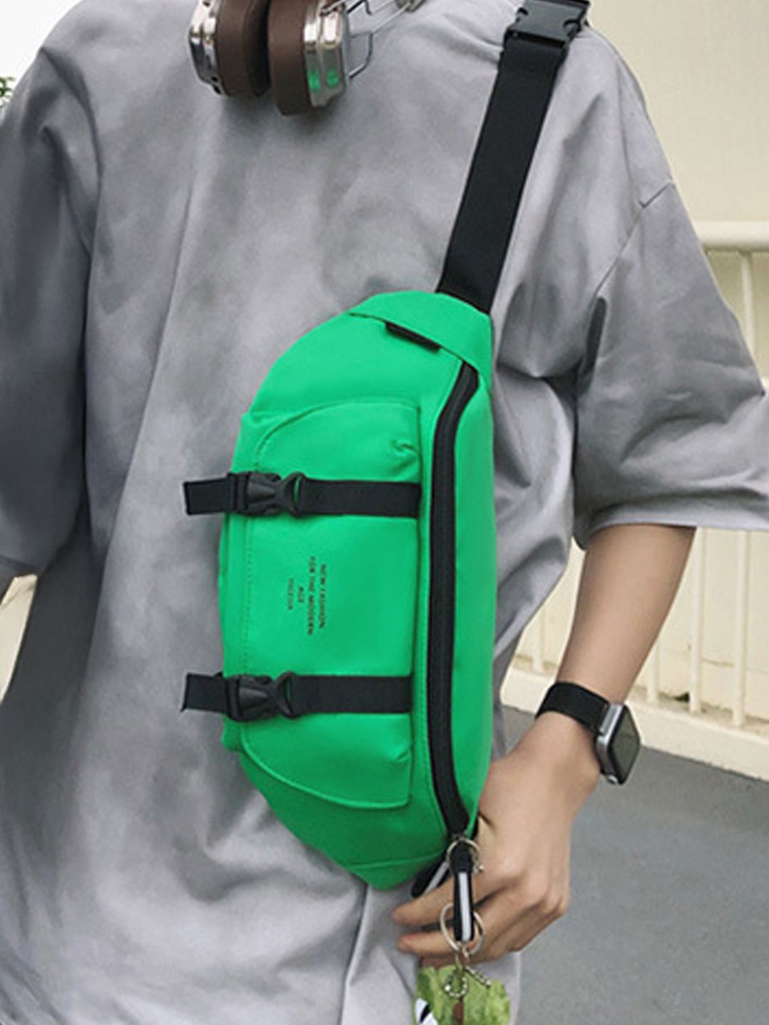 

StyleCast Checked Fanny Pack, Na