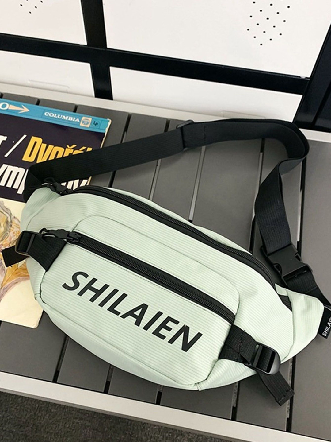 

StyleCast Checked Fanny Pack, Na