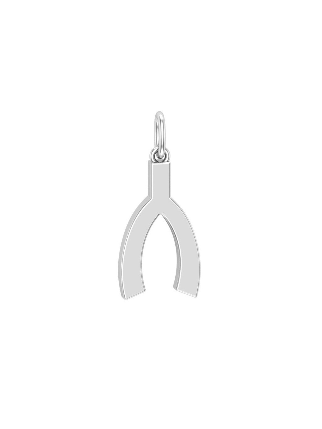 

Raf the label Rhodium-Plated Contemporary Pendants, Silver